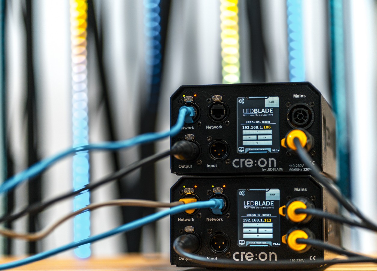 cre:on controllers before ledstripes